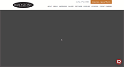 Desktop Screenshot of blackstonesteakhouse.com